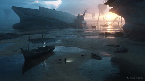 Scifi Science Fiction Spaceship