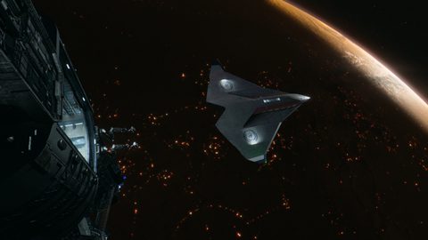 Scifi Science Fiction Spaceship