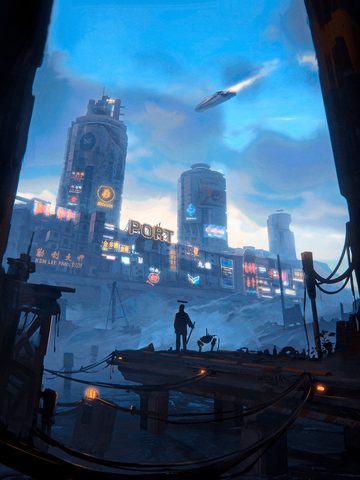 Scifi Phone Wallpaper
