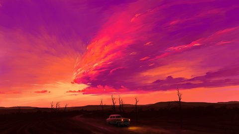 Sky Clouds Sunset