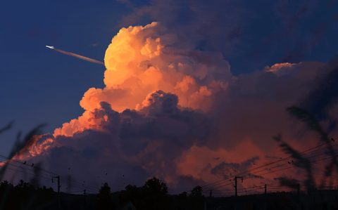 Sky Clouds Sunset