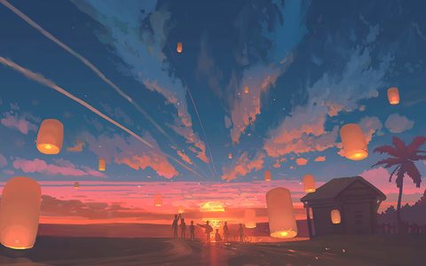 Sky Clouds Sunset