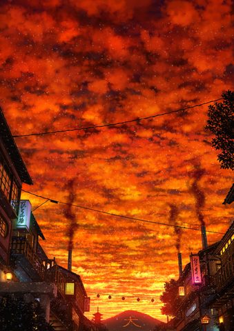Sky Clouds Sunset
