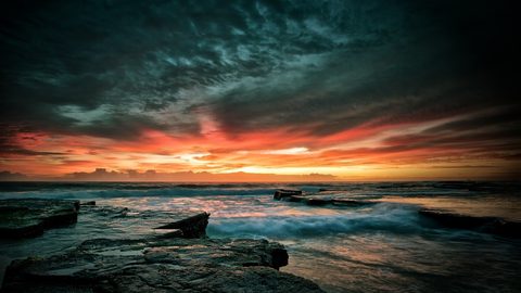 Sky Clouds Sunset