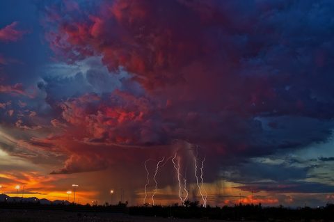 Sky Clouds Sunset