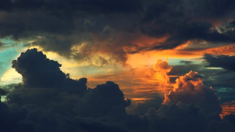 Sky Clouds Sunset