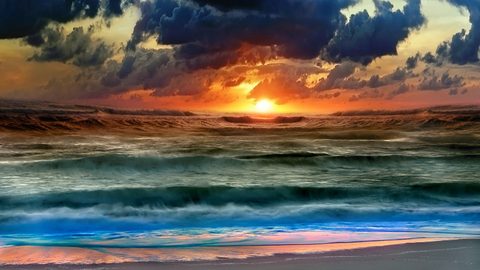 Sky Clouds Sunset