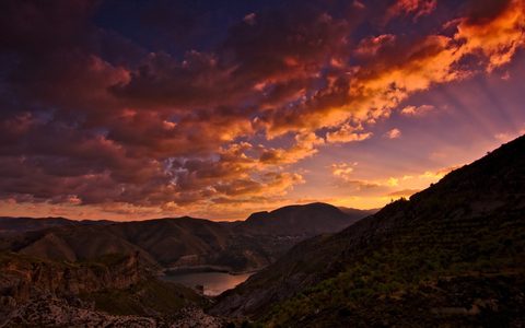 Sky Clouds Sunset