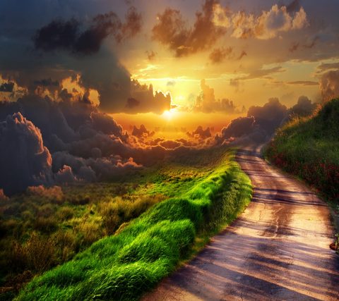 Sky Clouds Sunset