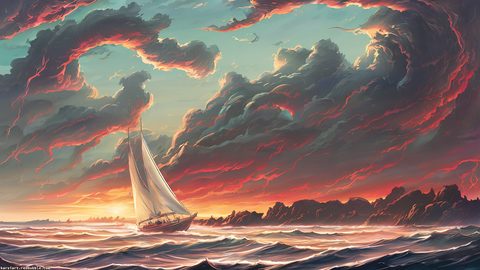 Sky Clouds Sunset