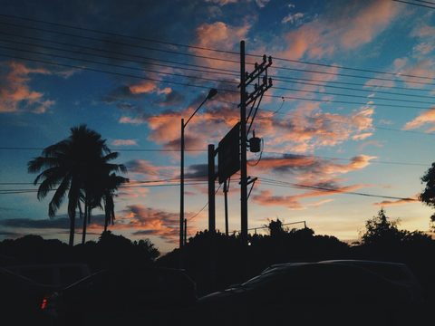 Sky Clouds Sunset