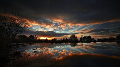Sky Clouds Sunset