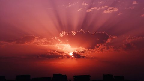 Sky Clouds Sunset