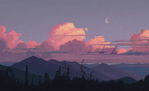 Sky Clouds Sunset