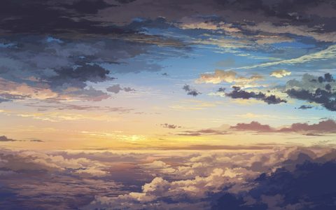 Sky Clouds Sunset