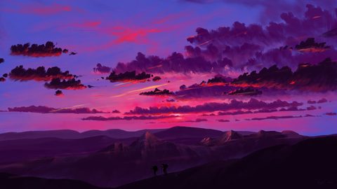 Sky Clouds Sunset
