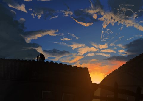 Sky Clouds Sunset