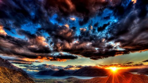 Sky Clouds Sunset