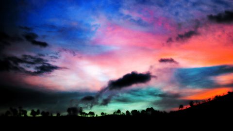 Sky Clouds Sunset