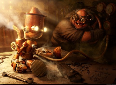 Steampunk Desktop Wallpaper
