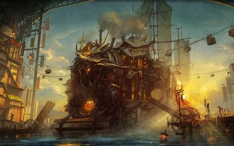 Steampunk Desktop Wallpaper