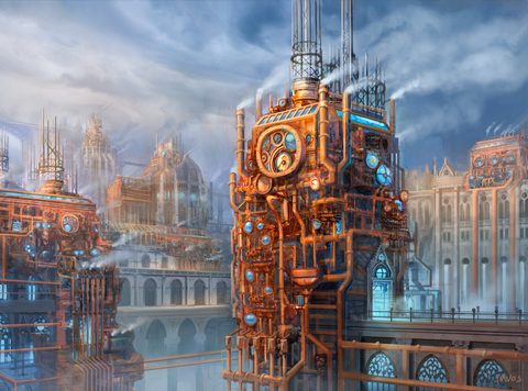 Steampunk Desktop Wallpaper
