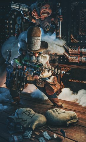 Steampunk Phone Wallpaper
